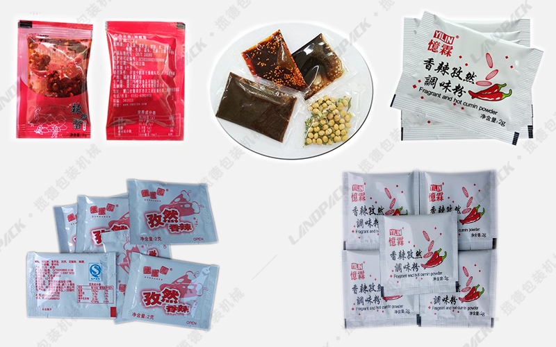 小袋辣椒粉包装机包装样品