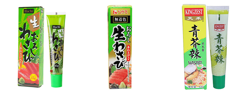 芥末装盒样品
